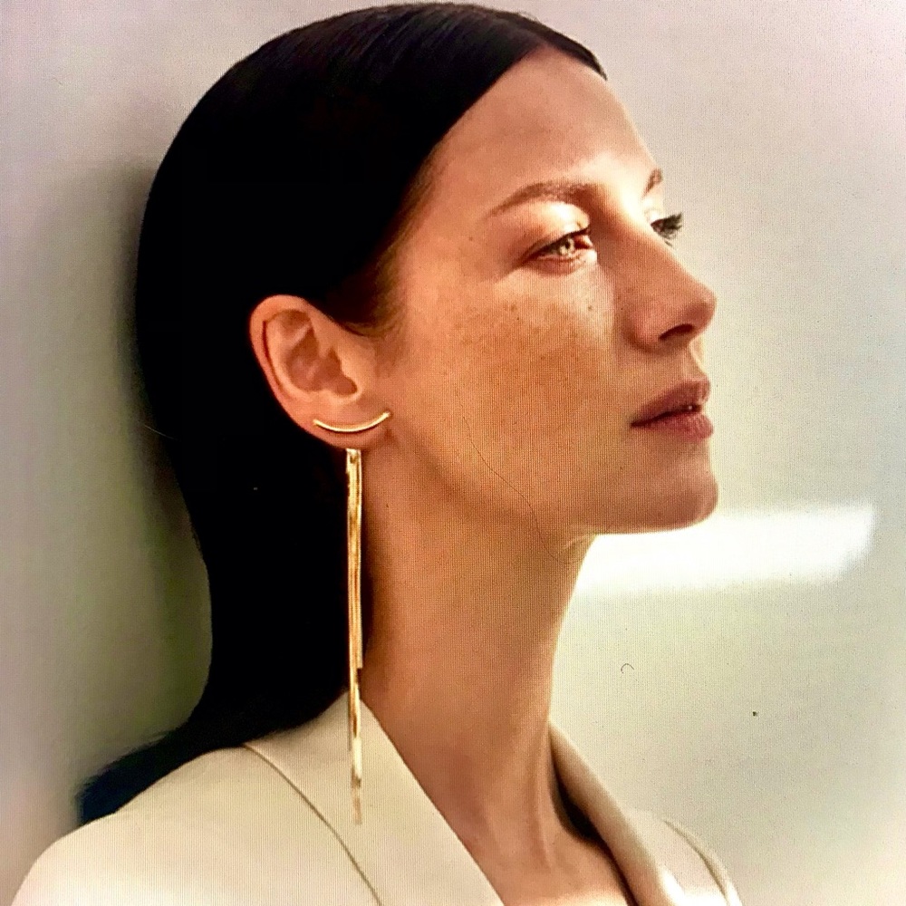 ⚡️T-Bar Drop Earrings from Zara⚡️